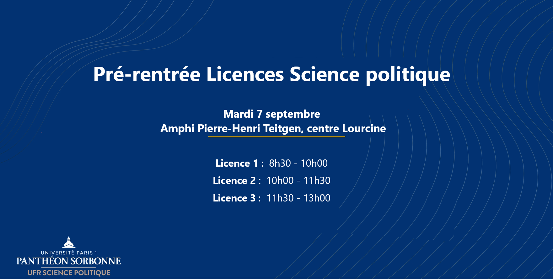 Doubles Licences UFR11 Science Politique